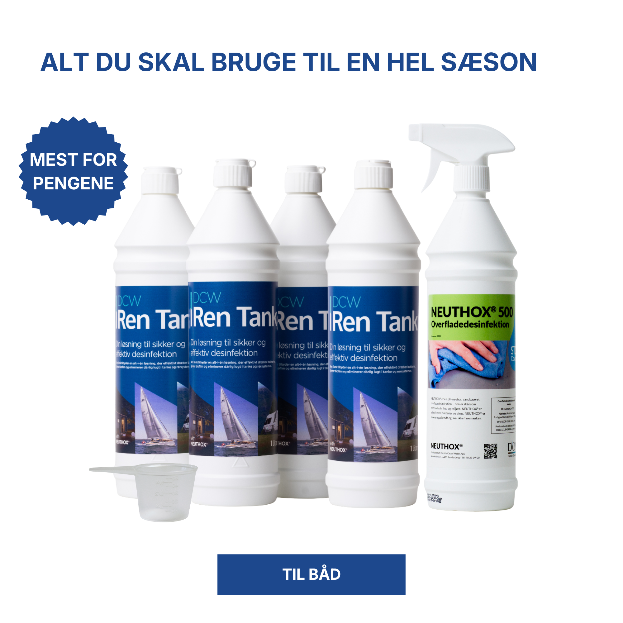 Ren Tank Bådkit PLUS produktbillede