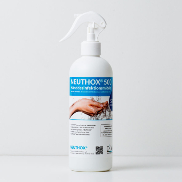 Hånddesinfektion i sprayflaske 0,5 liter - NEUTHOX